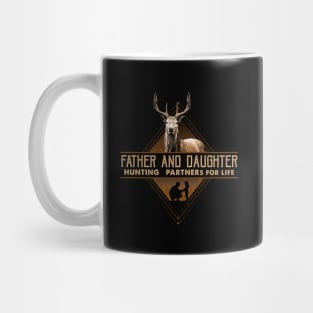 Father Day Daughter Dad Hunters Mug